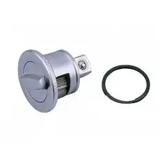 ТРЕЩОТКА ДИСКОВАЯ 1/4' 140ММ KINGTONY 2725-55G