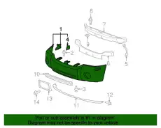 FASCIA 89045675 GM