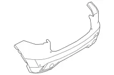 ABDECKUNG - STOSSFANGER J9C14109LML JAGUAR