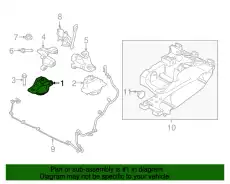 Подушка крепления двигателя JAGUAR T4A31806