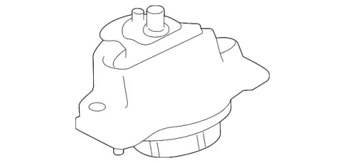 MOTORAUFHANGUNG T4A31807 JAGUAR