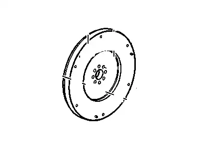 FLYWHEEL 89060406 GM