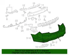 F-FASCIA 9065623 GM