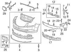 F-FASCIA 90904906 GM