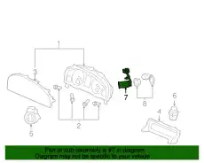 RECEPTACL 92181874 GM