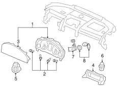 RECEPTACL 92181874 GM