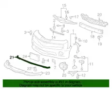 DEFLECTOR 92234403 GM