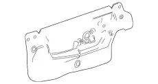 DEFLECTOR 92246752 GM