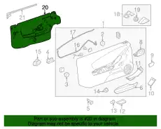 DEFLECTOR 92246752 GM