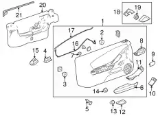 DEFLECTOR 92246752 GM