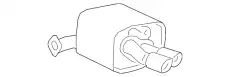 MUFFLER 92246835 GM