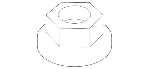NUT 9017906323 TOYOTA / LEXUS