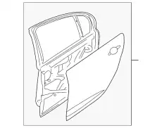 F-DOOR 92283181 GM