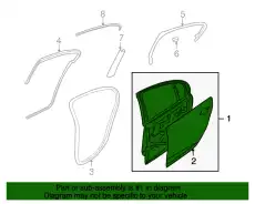F-DOOR 92283181 GM