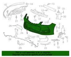 F-FASCIA 92286075 GM