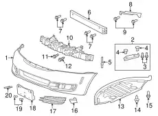 FASCIA 92288105 GM
