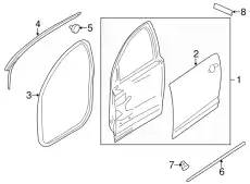 F-DOOR 92295696 GM