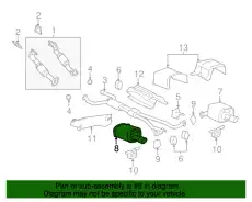 F-MUFFLER 92457054 GM