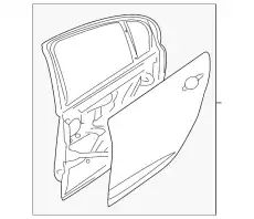 F-DOOR 92457491 GM