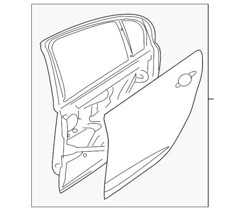 F-DOOR 92457491 GM