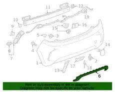 F-FASCIA 94550261 GM
