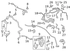 MAGNETVENTIL - EGR LR116599 LAND ROVER