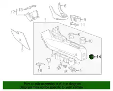 F-RECEPTACLE 95040356 GM