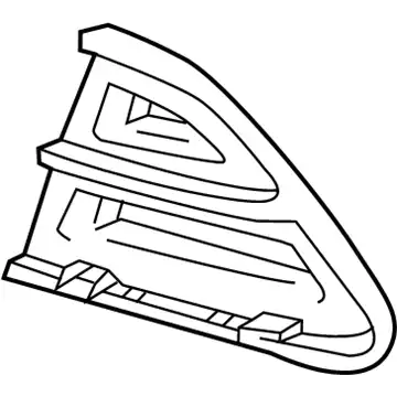 Решетка бампера GM 95095365