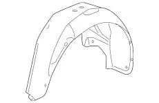 Подкрылок GM 95154599