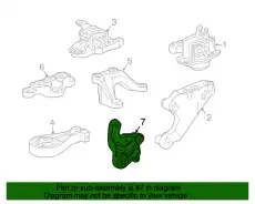 F-(S)BRACKET 95174573 GM