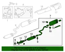 F-MUFFLER 95185640 GM