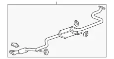 F-MUFFLER 95186419 GM