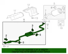 F-MUFFLER 95186419 GM