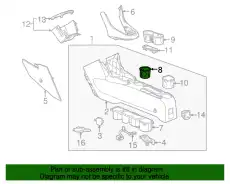 Подкрылок GM 95187304