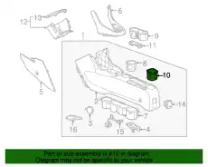Подкрылок GM 95187305