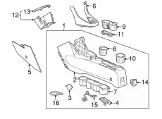 Подкрылок GM 95187314