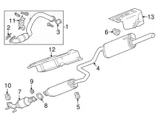 F-MUFFLER 95433466 GM