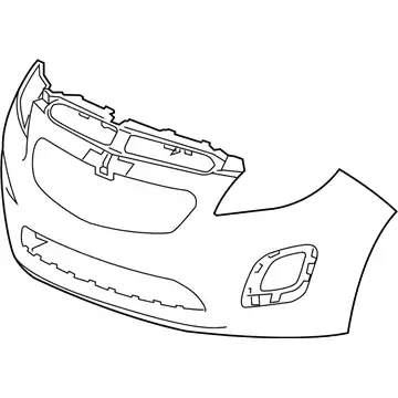 F-FASCIA 95489520 GM