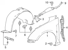 BRACKET 96845517 GM