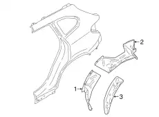 Брызговик П Зд 41007402336 BMW