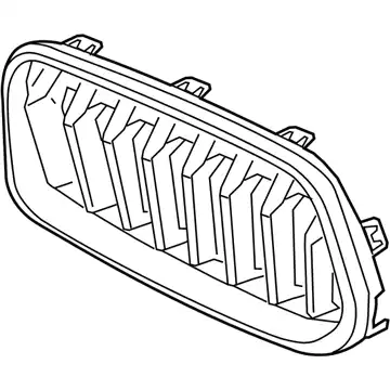 Решетка радиатора BMW 51 13 7 424 778