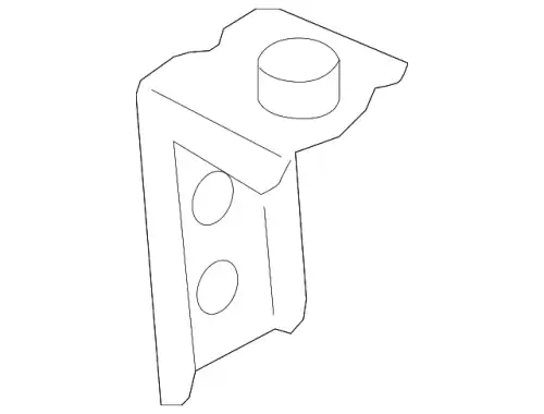 41007481068 Кронштейн крыла П Пд 3 BMW