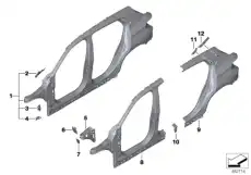 Крыло BMW 41 00 7 467 315