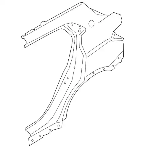Крыло BMW 41007467316