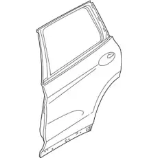 41 51 7 478 343 Дверь левая задняя BMW