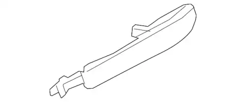 Ручка двери BMW 51218492206