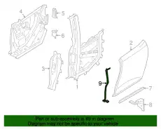Ручка двери BMW 51767277060