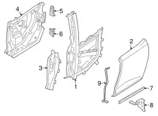 Ручка двери BMW 51767277060