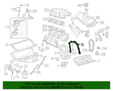 GASKET 1F00-10-612 MAZDA