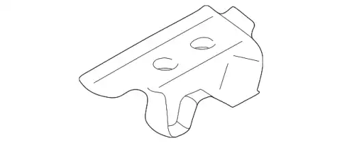 PLATE(R),COWL-UPPER T001-53-590 MAZDA